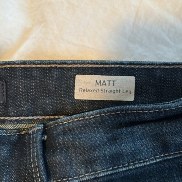 Mavi Matt Relaxed Straight Leg Men's Jeans size 35 - Picture 6 of 12